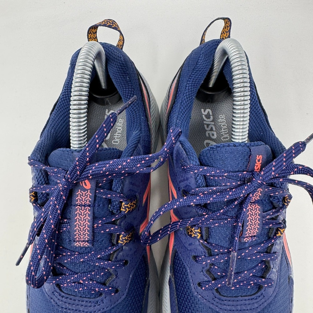 Asics Gel-Venture 9 Running Shoes‎ Blue Pink Trail Shoes Sneakers Women's 6.5 - Picture 6 of 12